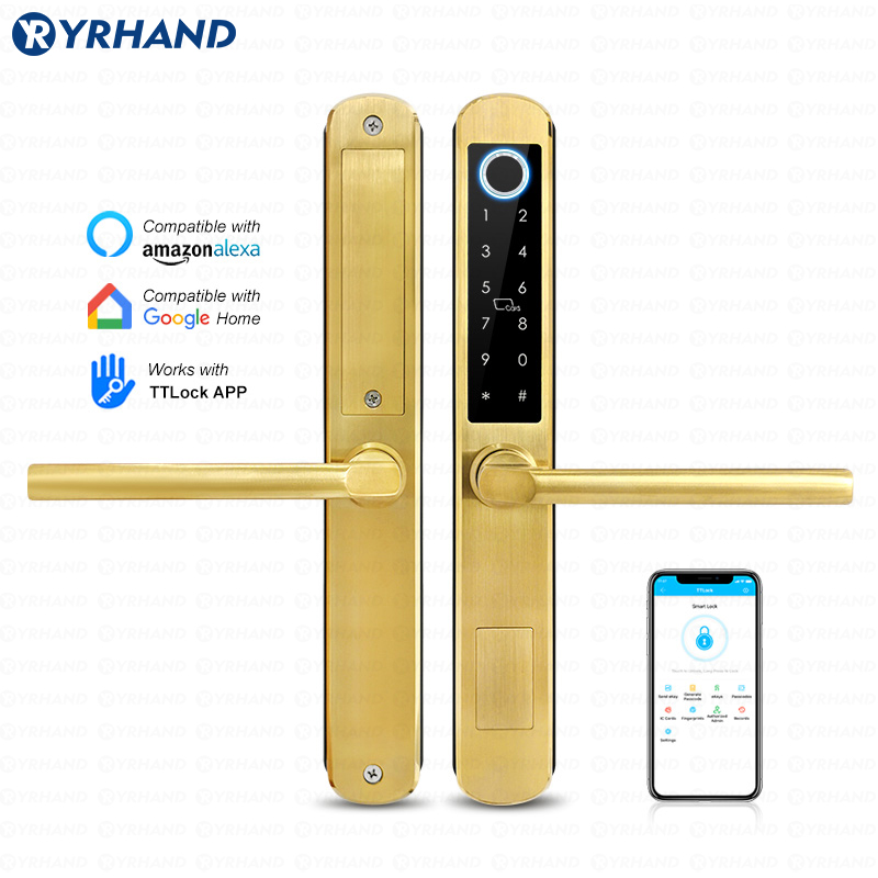 Home Security Keypad - IP66 kunci pintar baja tahan karat,