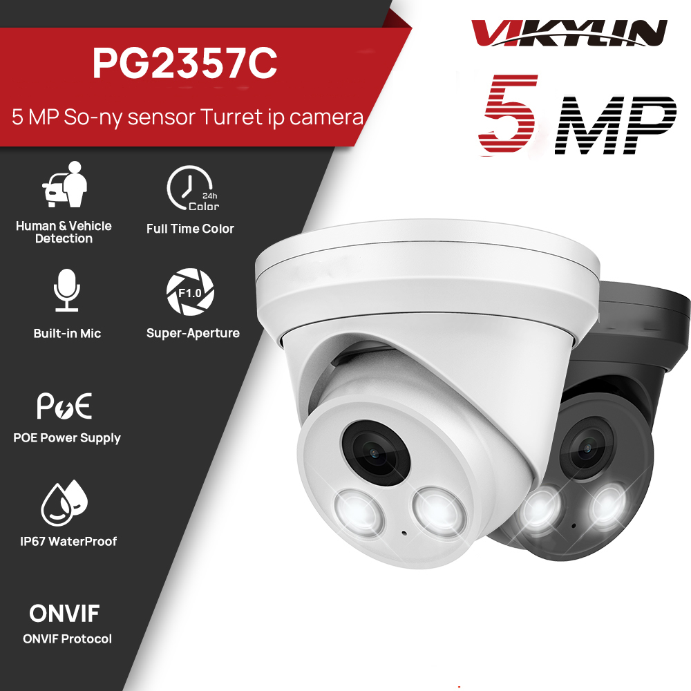 Home Security Options - VIKYLIN Kamera IP Penglihatan Malam Berwarna