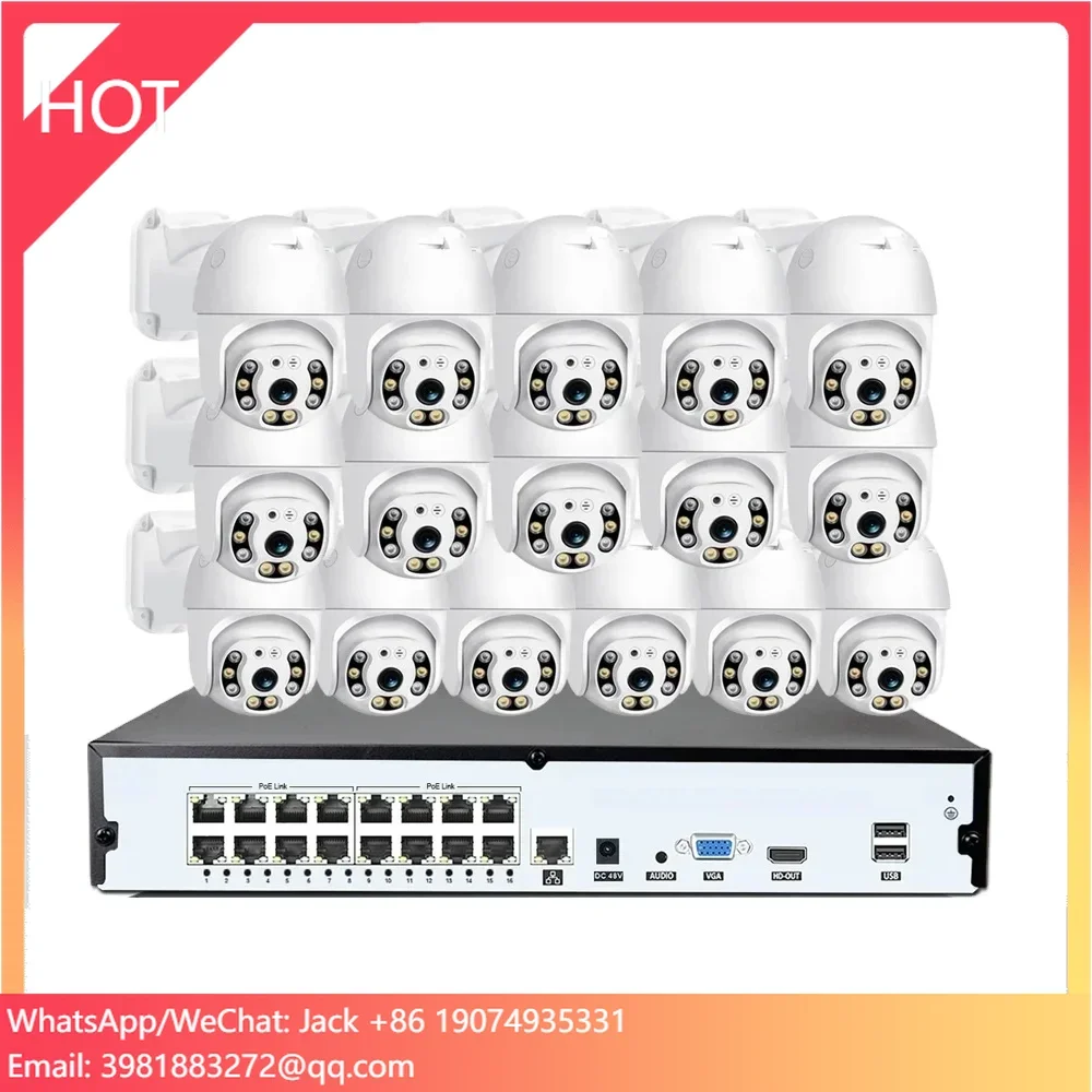 Home Security Nvr - Kit Kamera CCTV Kabel Colorvu NVR