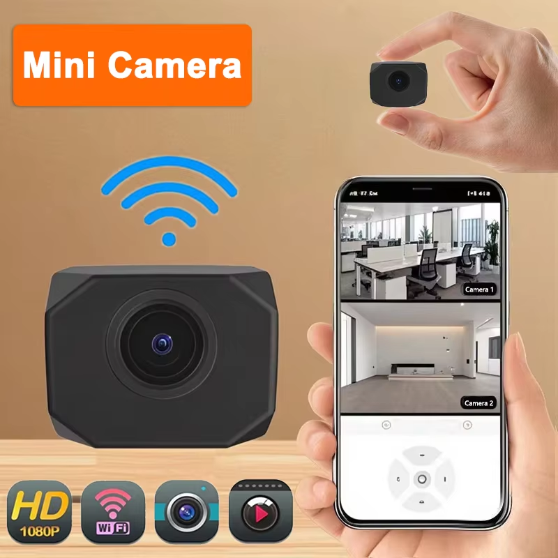 Home Security Wireless - Kamera Keamanan WiFi 4K HD untuk