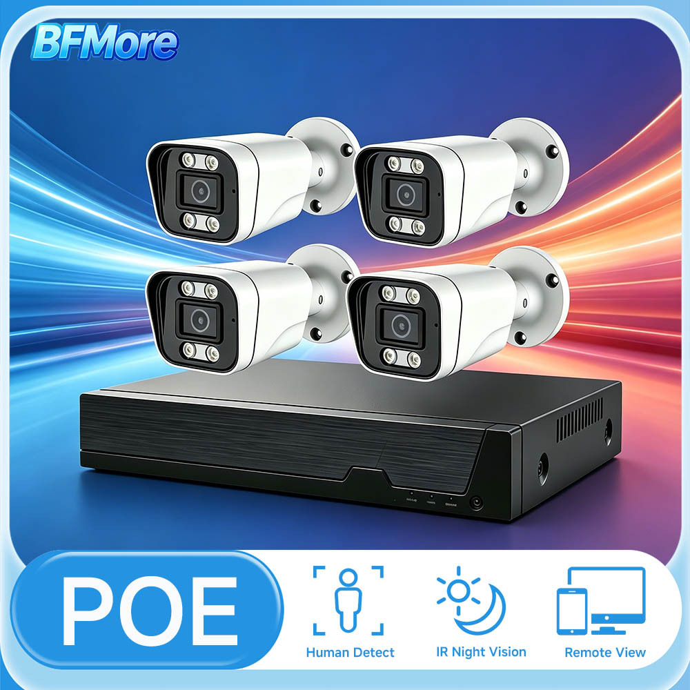 Home Security Nvr - BFMore 8MP 4K Ai Sistem Keamanan