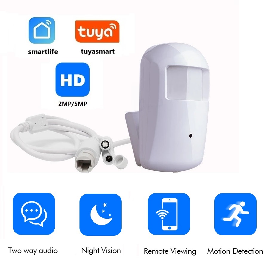 Home Security Hidden Cameras - Kamera IP WiFi Mini Tuya 2MP