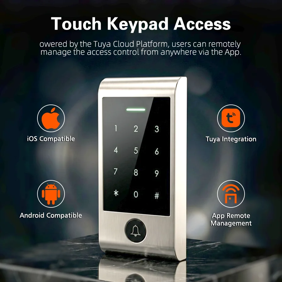Home Security Keypad - Sistem Akses Keypad Sentuh Kontrol Jarak