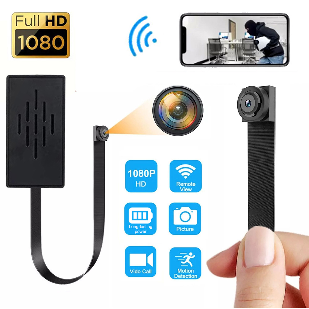 Home Security Hidden Cameras - 8-32GB HD 1080P WiFi Kamera Mini
