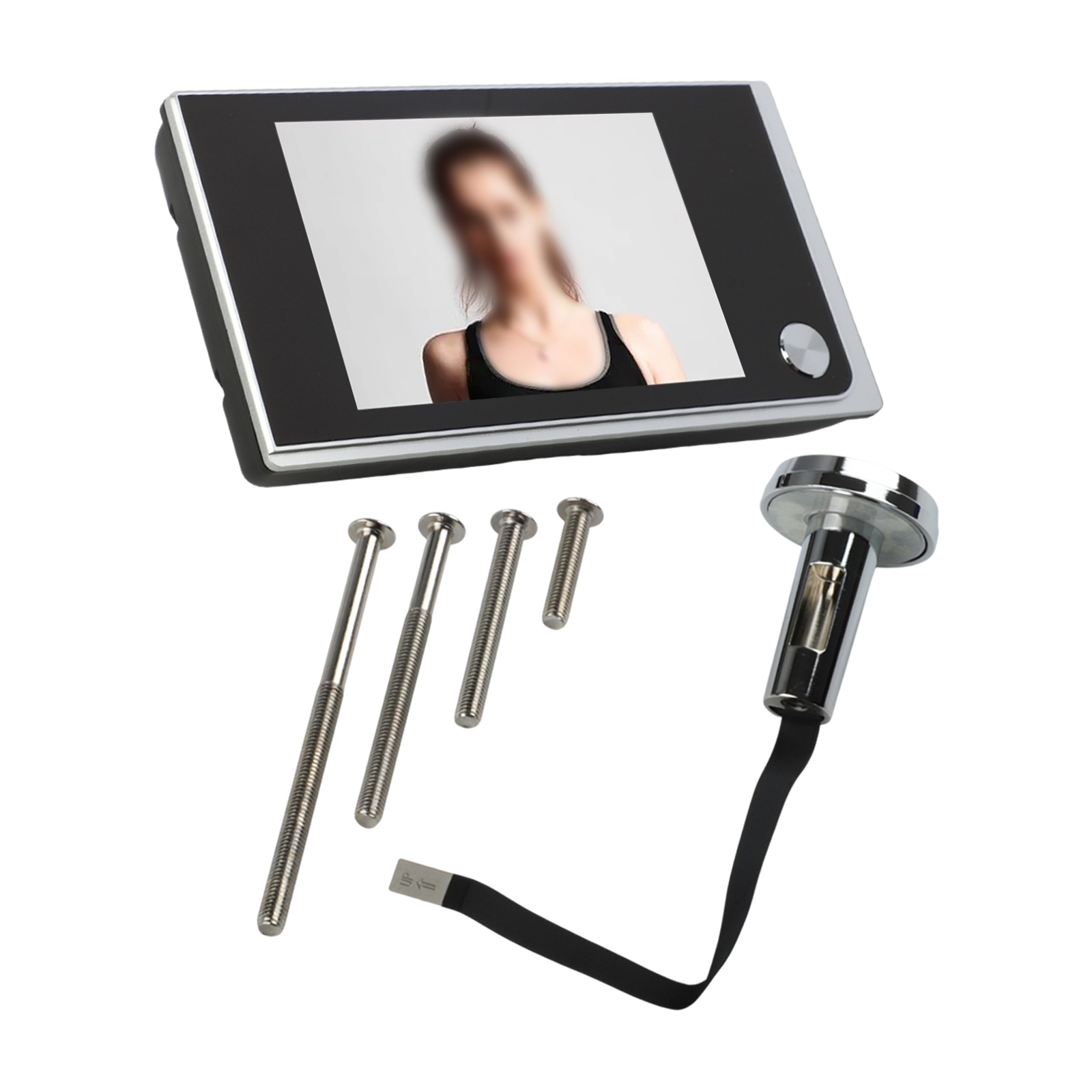 Home Security Ring Camera - Untuk Rumah Layar LCD 3.5 