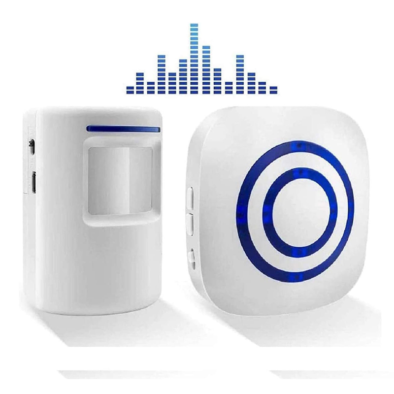 Home Security Options - Alarm Pintu Sensor Gerak Nirkabel, Bel