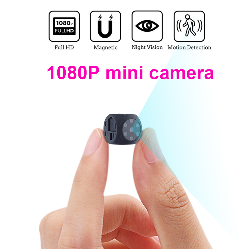 Home Security Hidden Cameras - Kamera Mini HD 1080P portabel, kamera