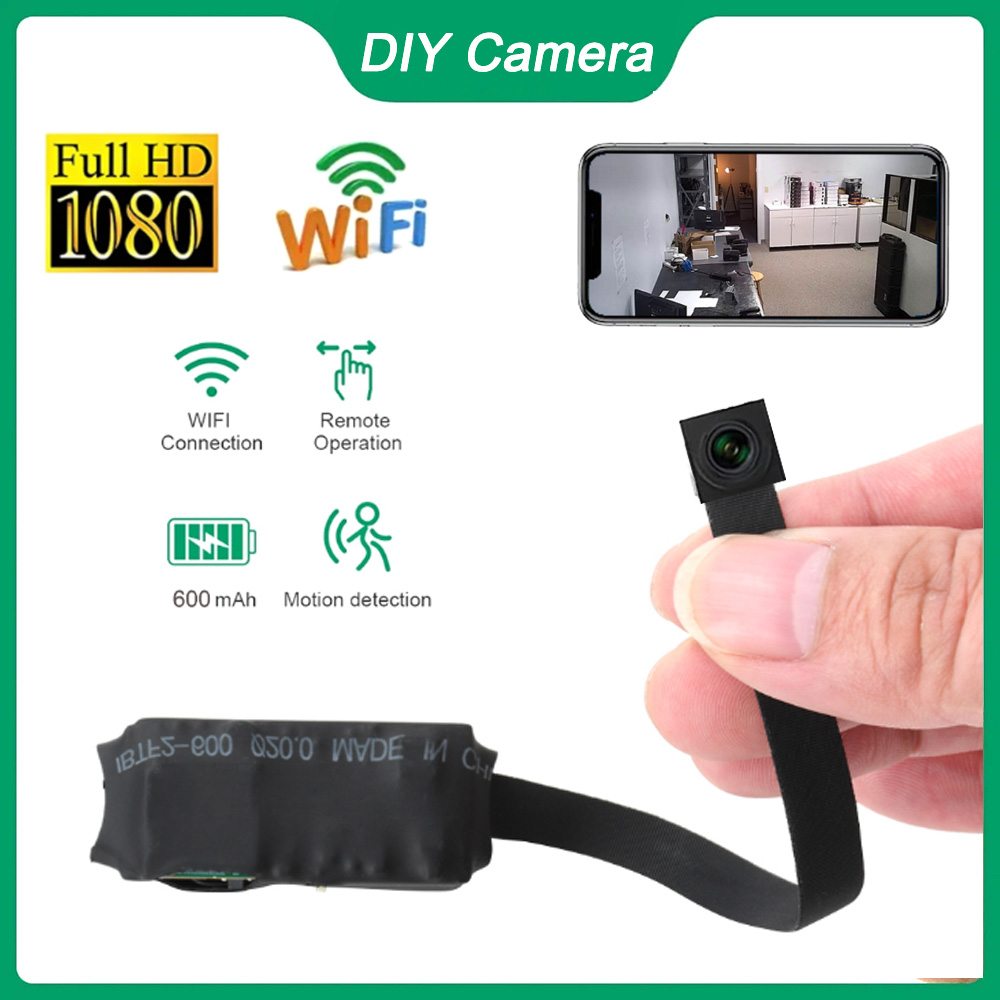 Kamera Mini WiFi HD 1080P DIY  - Home Security Hidden Cameras ulasan dan harga