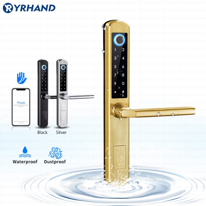 IP66 kunci pintar baja tahan k - Home Security Keypad ulasan dan harga