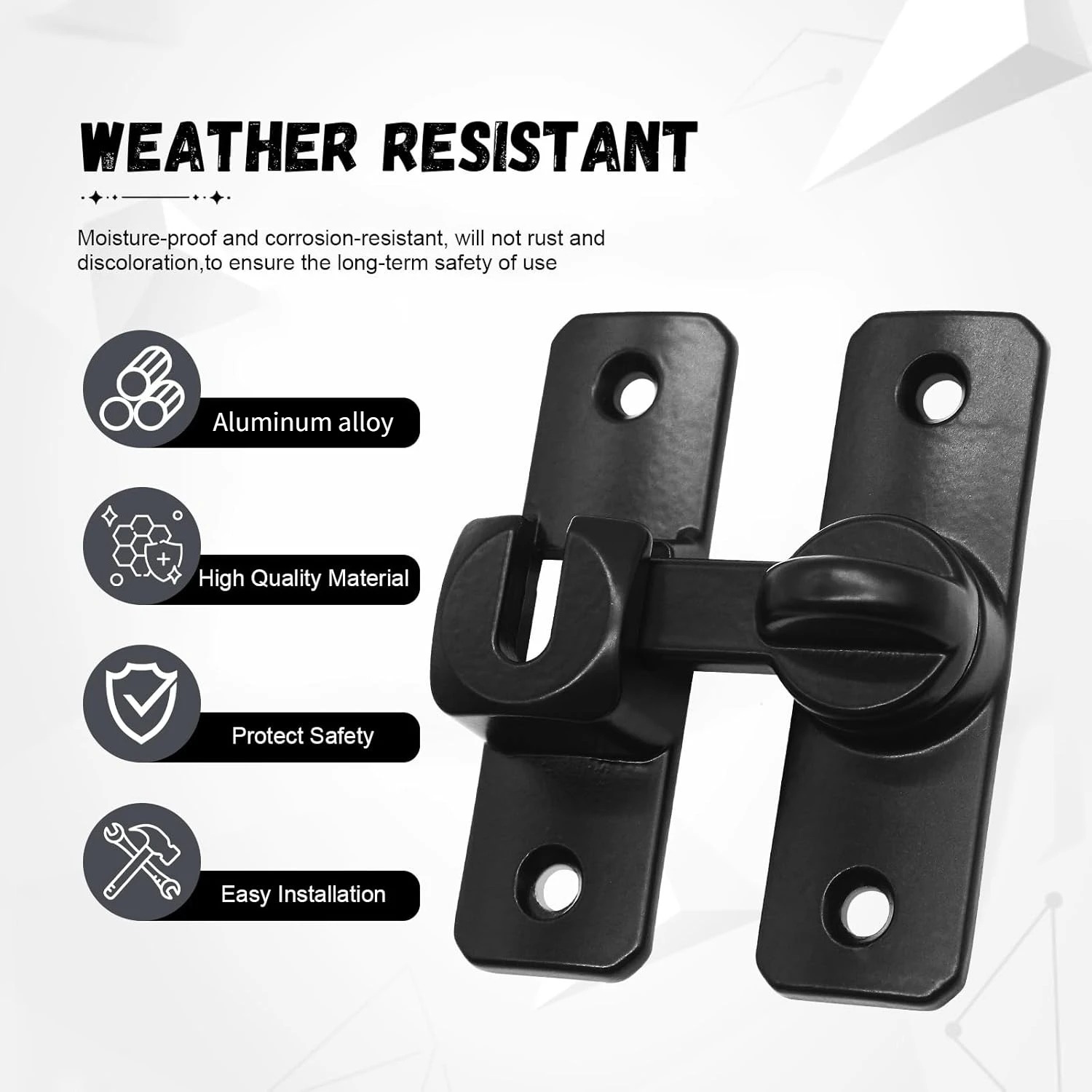 Perlengkapan kunci pintu geser - Home Security Tapo ulasan dan harga