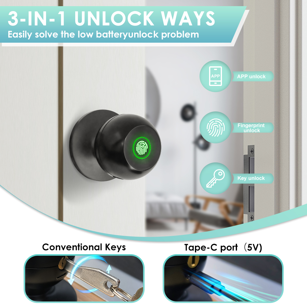 Kunci Pintu Elektronik Tuya, K - Home Security Keypad ulasan dan harga