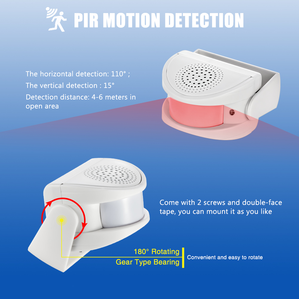 Bel Pintu Lonceng Inframerah N - Home Security Options ulasan dan harga