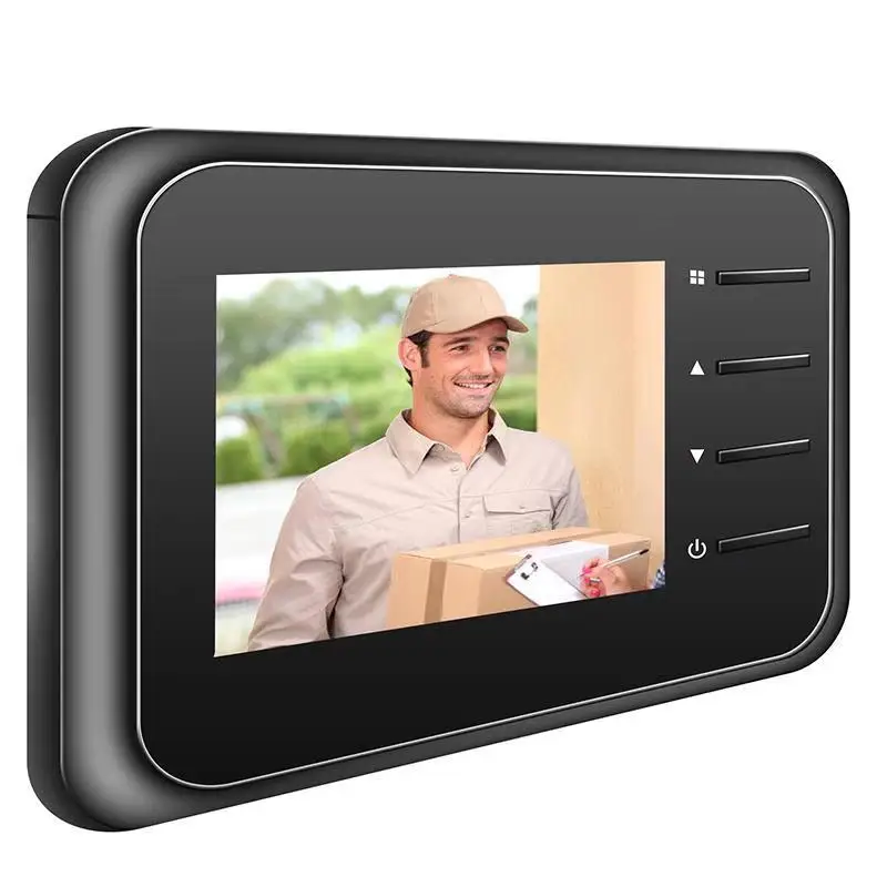 Bel pintu intip Video 2.4 inci - Home Security Ring Camera ulasan dan harga