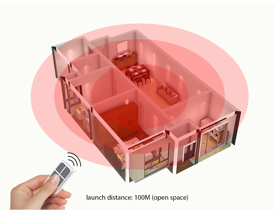 KERUI RC531 Remote Control Por - Home Security Alarm ulasan dan harga