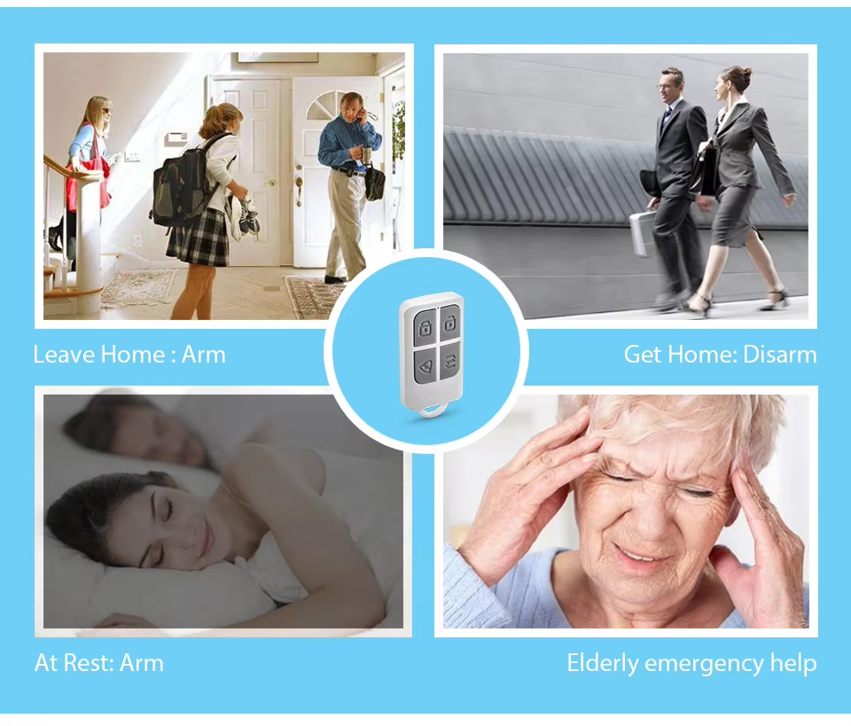 KERUI RC531 Remote Control Por - Home Security Alarm ulasan dan harga