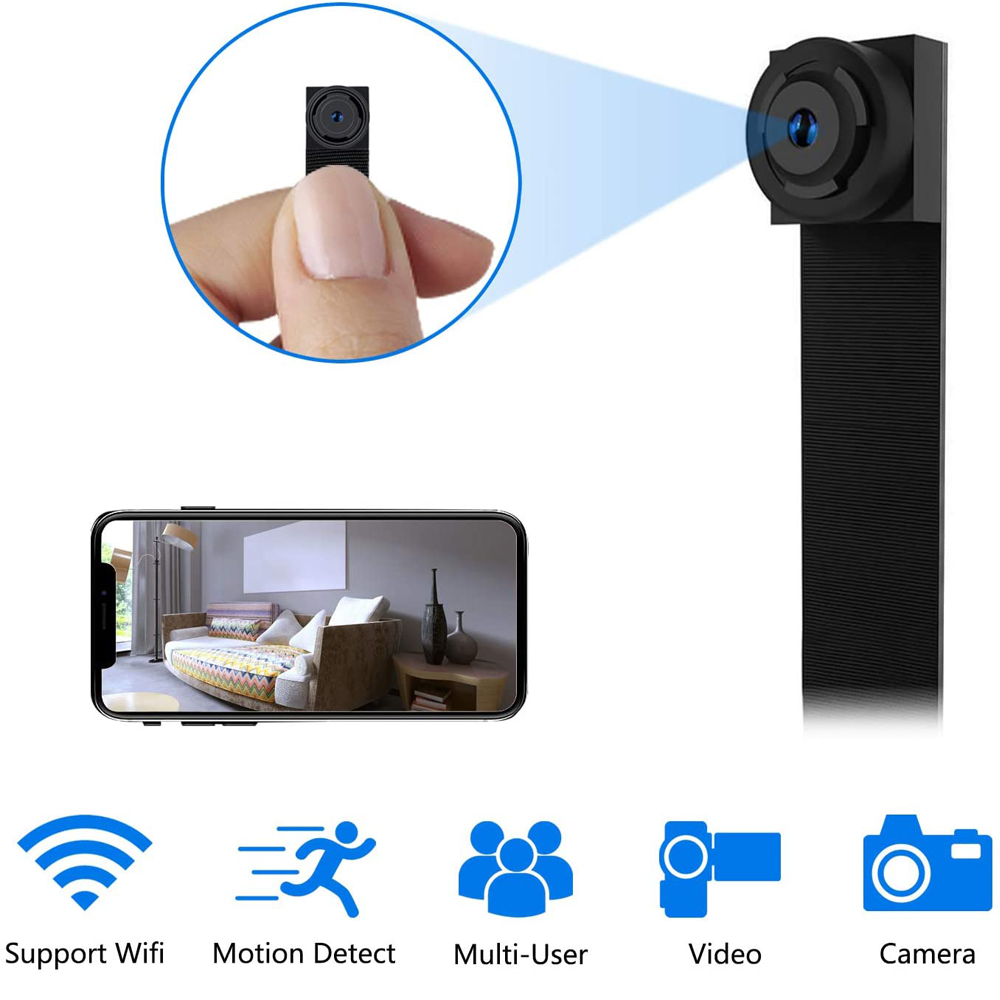Kamera Mini WiFi 128GB 1080P M - Home Security Hidden Cameras ulasan dan harga