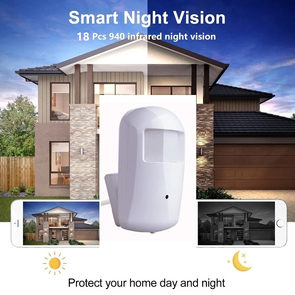 Kamera IP WiFi Mini Tuya 2MP 5 - Home Security Hidden Cameras ulasan dan harga