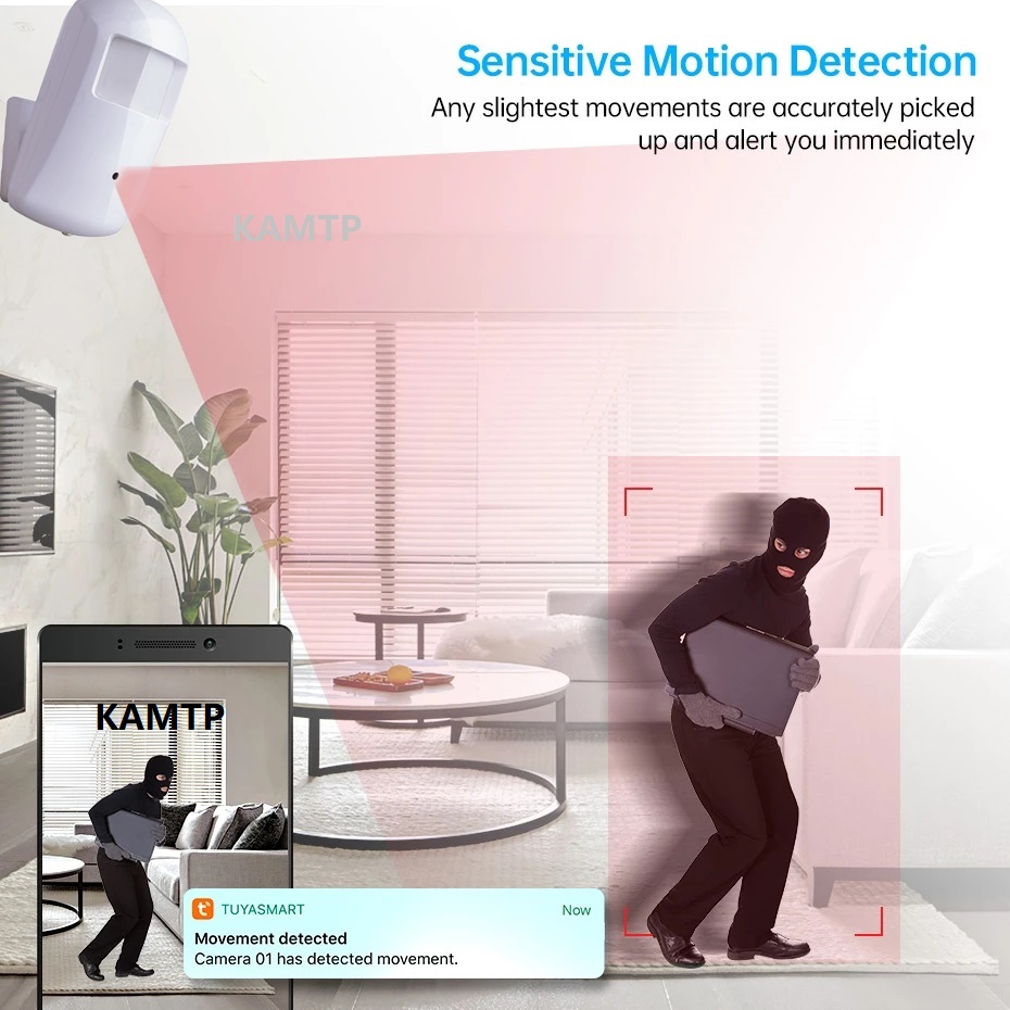 Kamera IP WiFi Mini Tuya 2MP 5 - Home Security Hidden Cameras ulasan dan harga