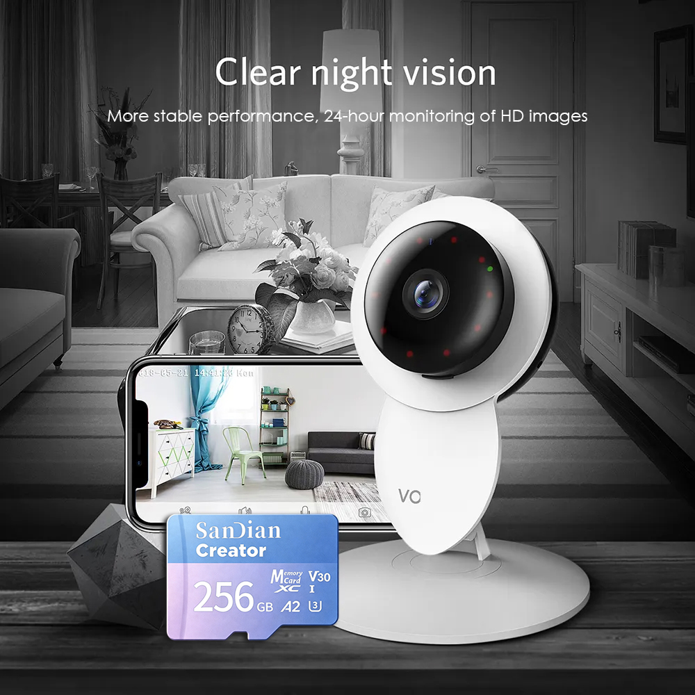 Kartu MicroTf SD XC 128GB 256G - Home Security Drones ulasan dan harga