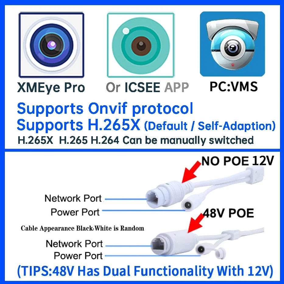 Kamera CCTV IP POE 4MP dengan  - Home Security Options ulasan dan harga