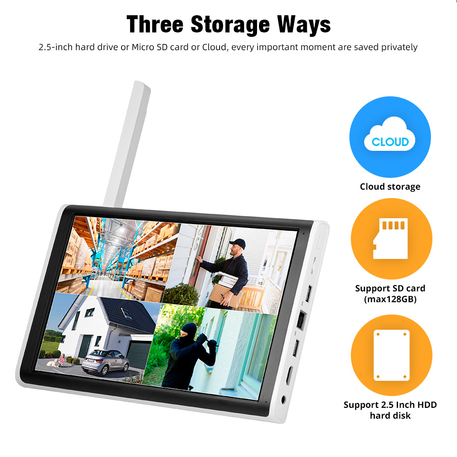 KERUI Video pengawasan nirkabe - Home Security Nvr ulasan dan harga