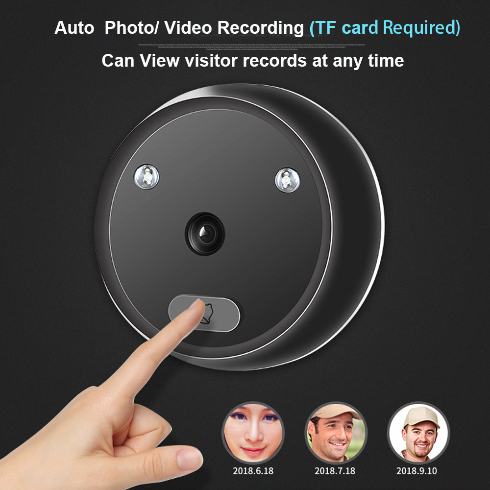 Video Lubang Pengintip Bel Kam - Home Security Ring Camera ulasan dan harga