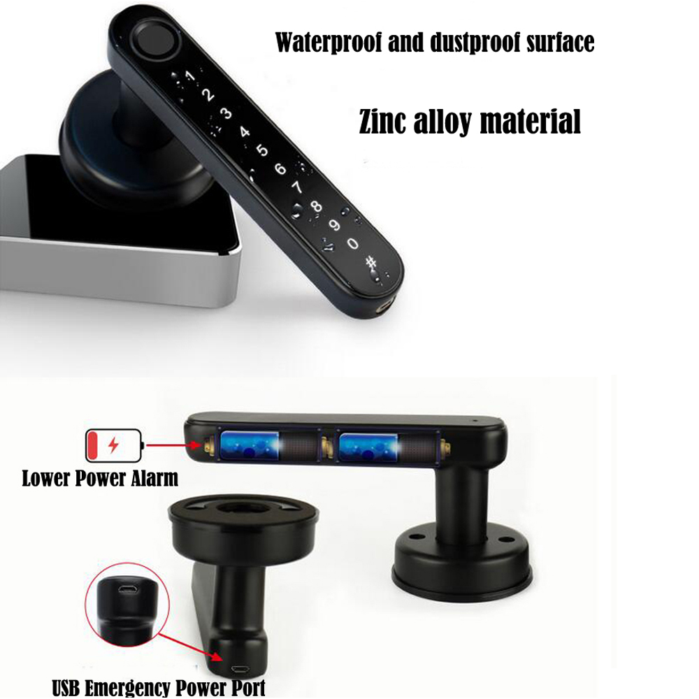 TTLock Kunci Sidik Jari Blueto - Home Security Keypad ulasan dan harga