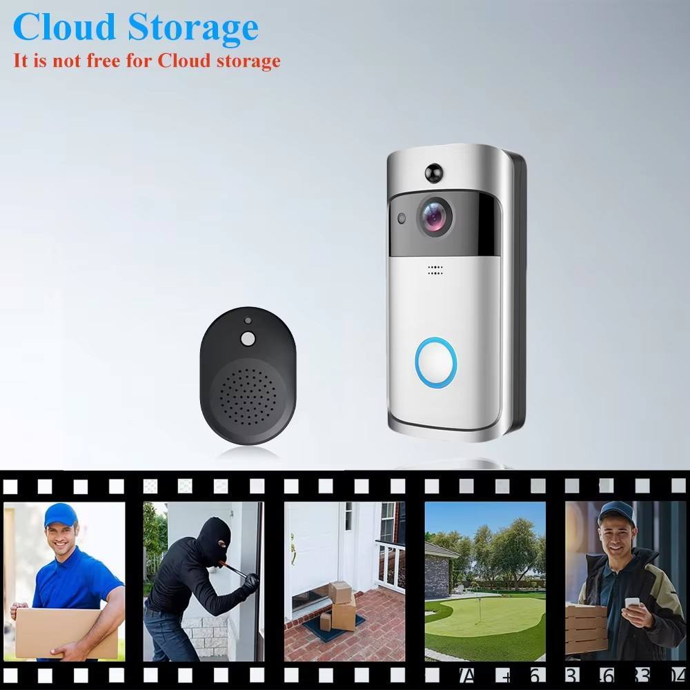 XZJ Produk Pintar Interkom Dua - Home Security Ring Camera ulasan dan harga