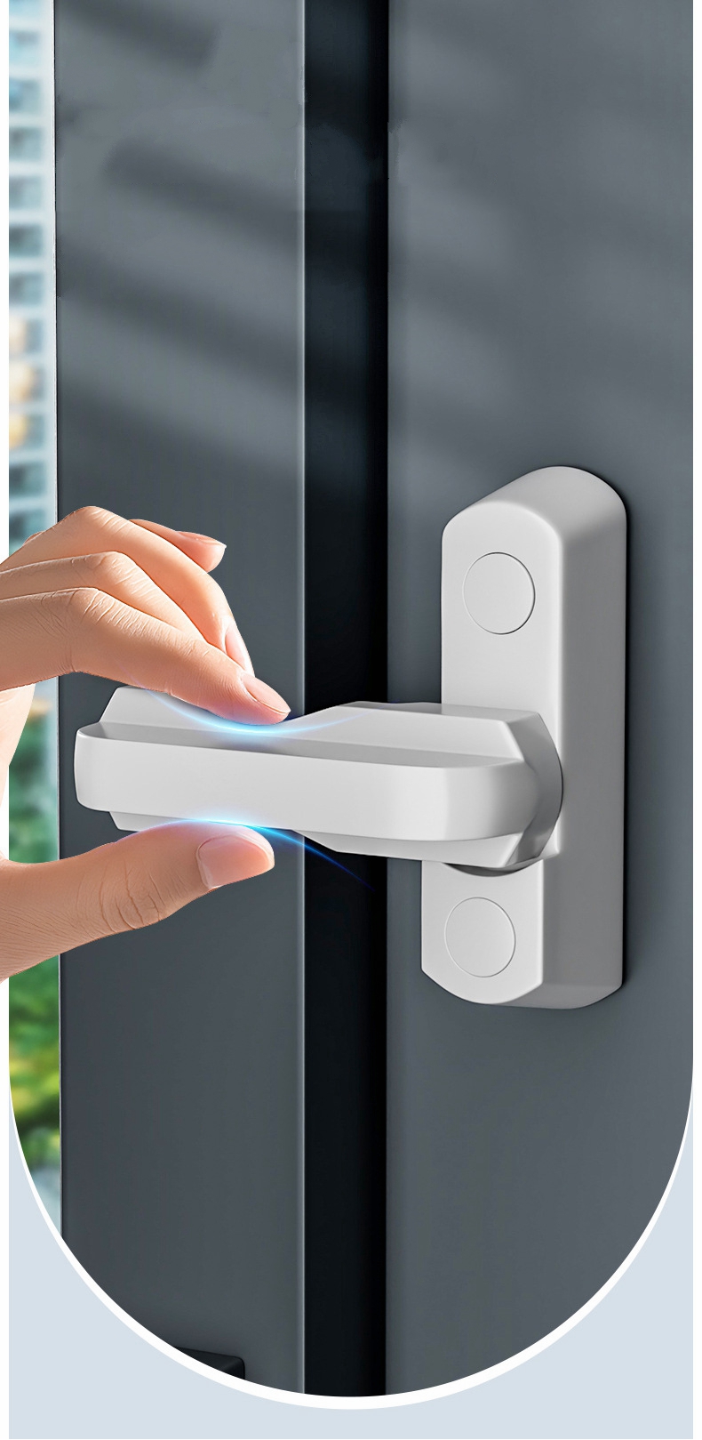 Kunci Jendela Pintu UPVC Penga - Home Security Tapo ulasan dan harga