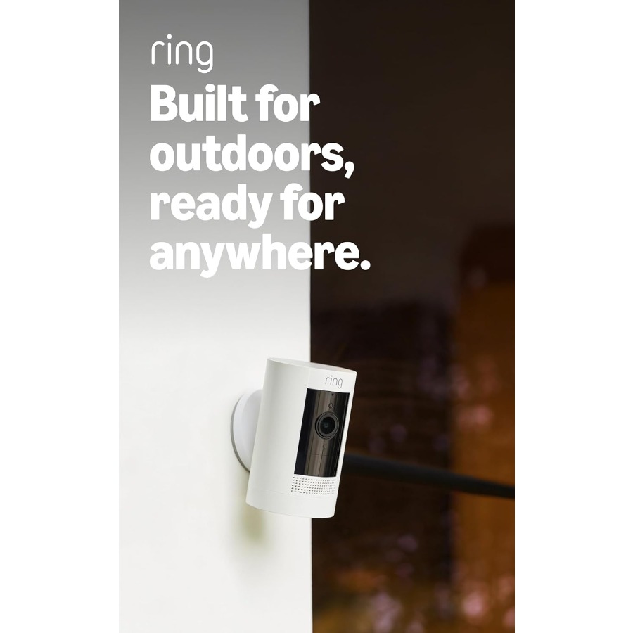 Ring Outdoor Cam Stick Up Cam, - Home Security Ring Camera ulasan dan harga