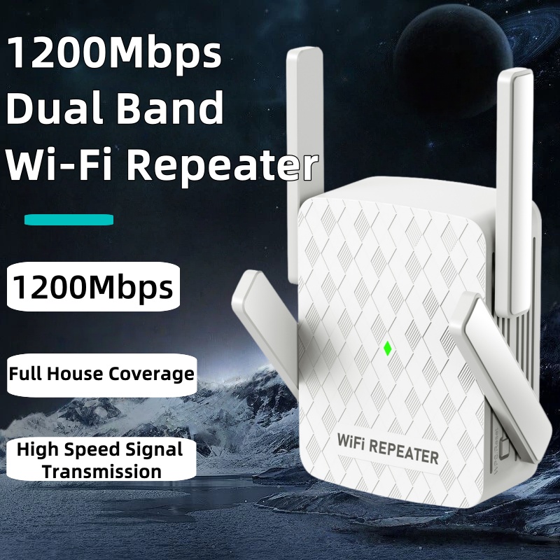 1200Mbps Wireless Wifi Extende - Home Security Wireless ulasan dan harga