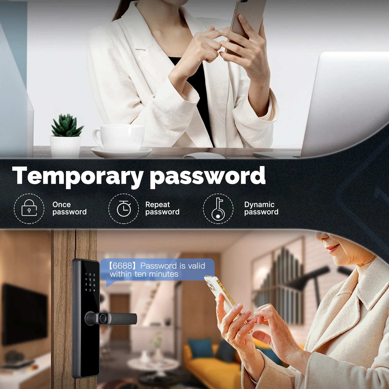 MOES Tuya ZigBee kunci pintu p - Home Security Tapo ulasan dan harga