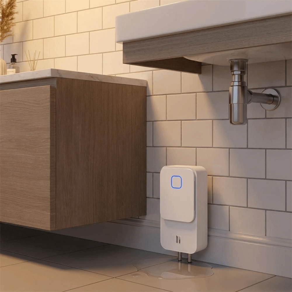 Sensor Kebocoran Air WiFi Terh - Home Security Alarm ulasan dan harga