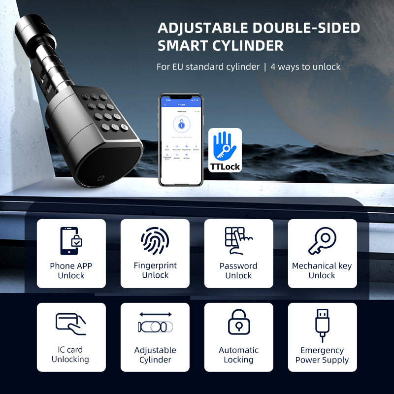 Kunci Pintu Silinder Euro Pint - Home Security Keypad ulasan dan harga