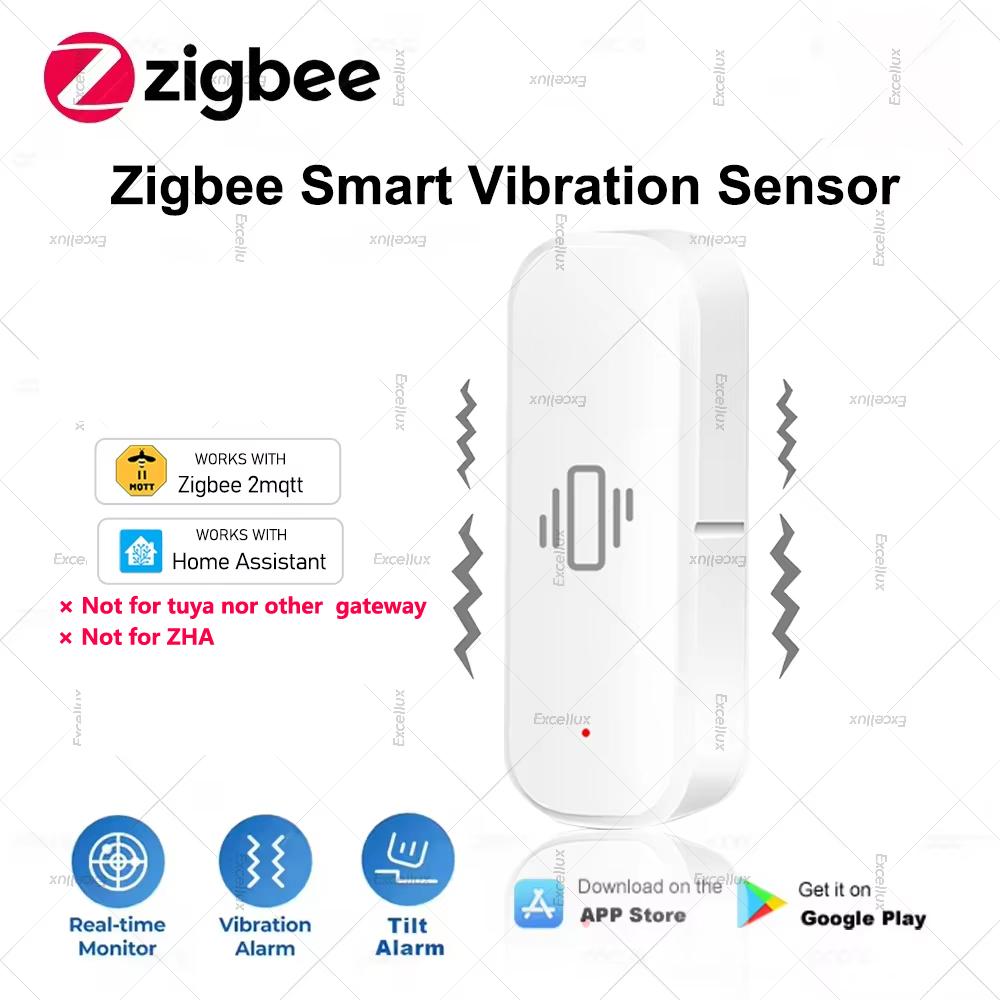 Zigbee Sensor Getaran Pintar P - Home Security Alarm ulasan dan harga