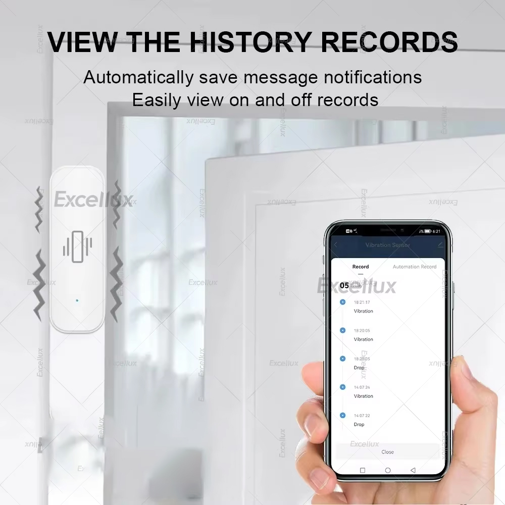 Zigbee Sensor Getaran Pintar P - Home Security Alarm ulasan dan harga