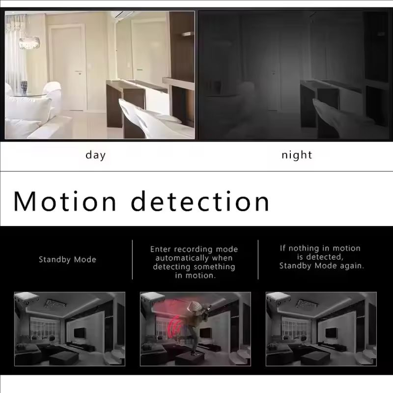 Kamera Mini XD Full HD 4K WiFi - Home Security Hidden Cameras ulasan dan harga