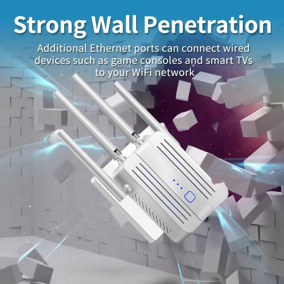 Pengulang WiFi Nirkabel 300Mbp - Home Security Wireless ulasan dan harga