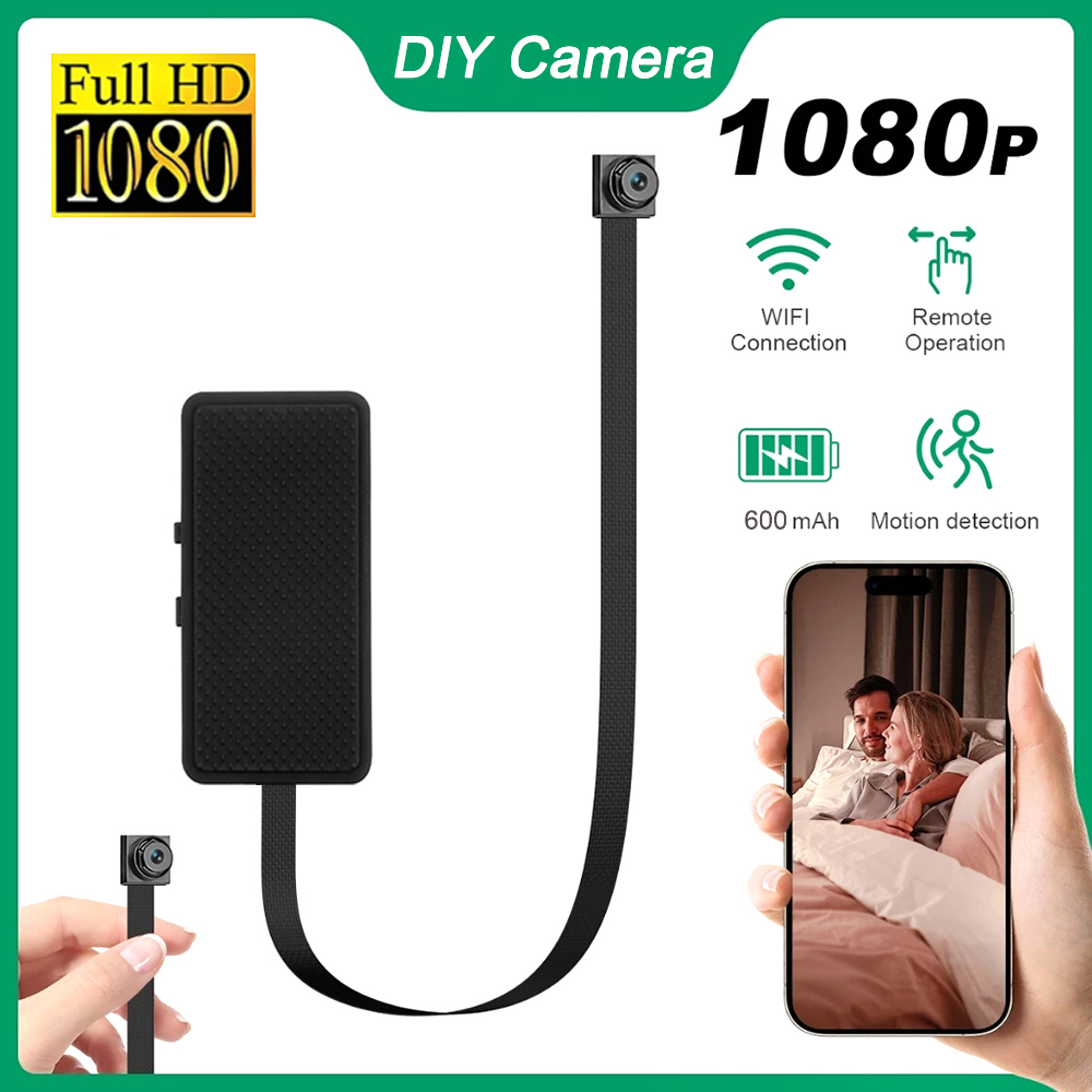 Kamera Mini WiFi DIY HD 1080P  - Home Security Hidden Cameras ulasan dan harga