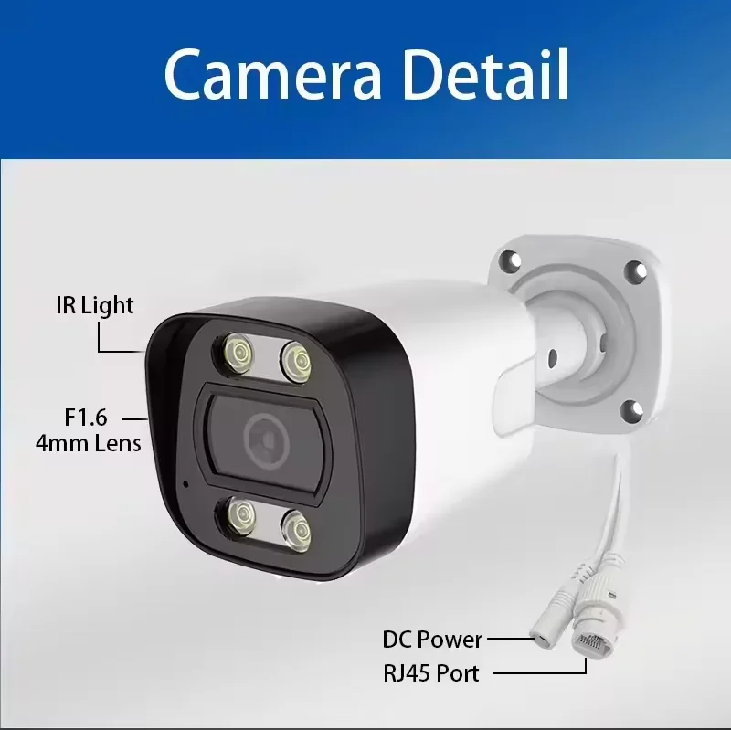 Sistem Kamera Keamanan 4K 8CH  - Home Security Nvr ulasan dan harga