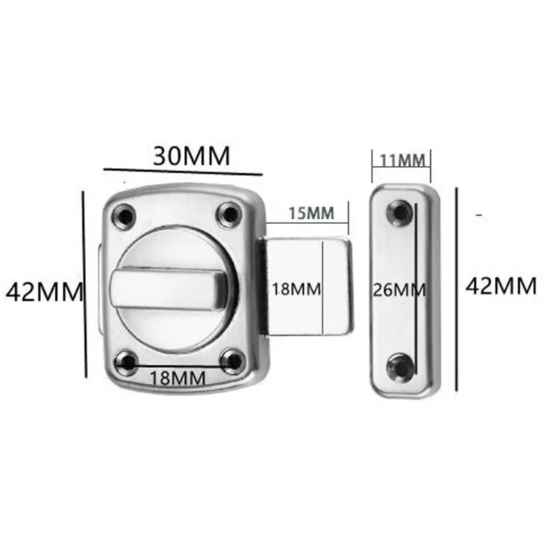 Kait Pintu Logam Cor Anti Mali - Home Security Tapo ulasan dan harga