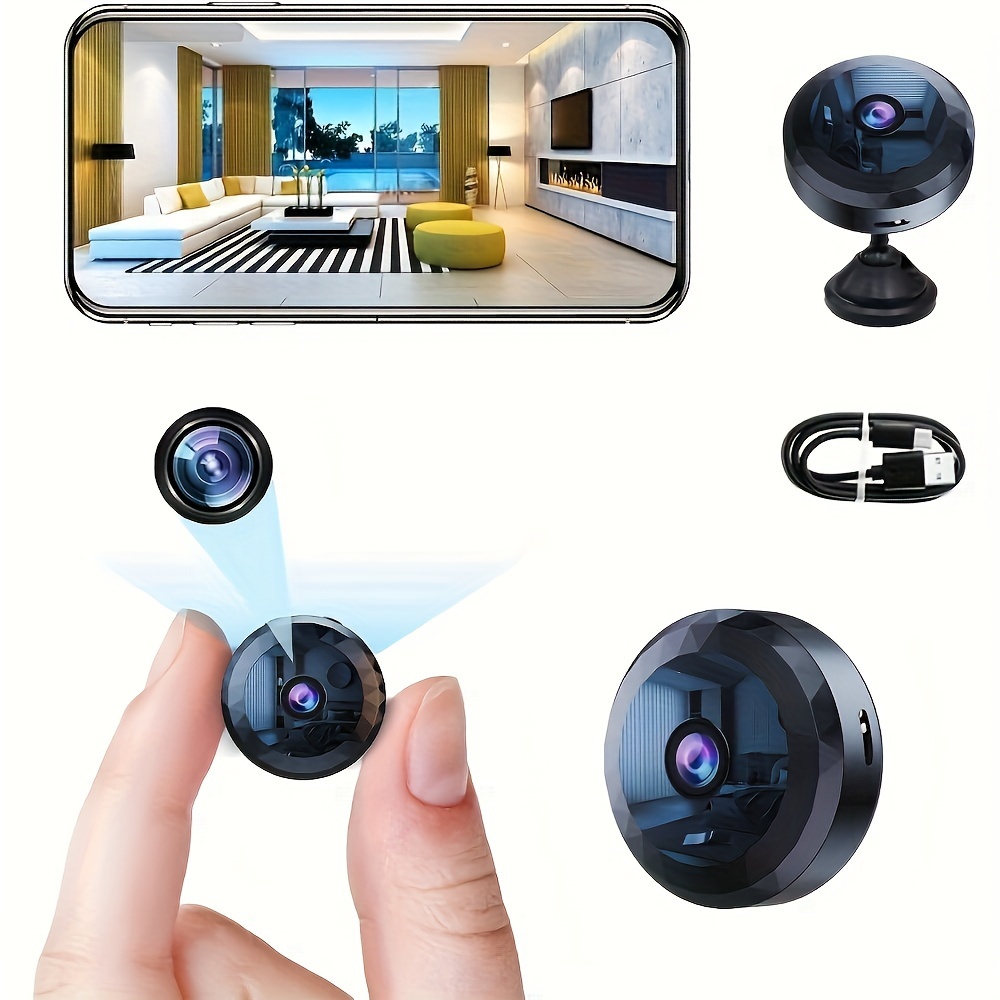 Kamera keamanan WiFi Mini nirk - Home Security Hidden Cameras ulasan dan harga