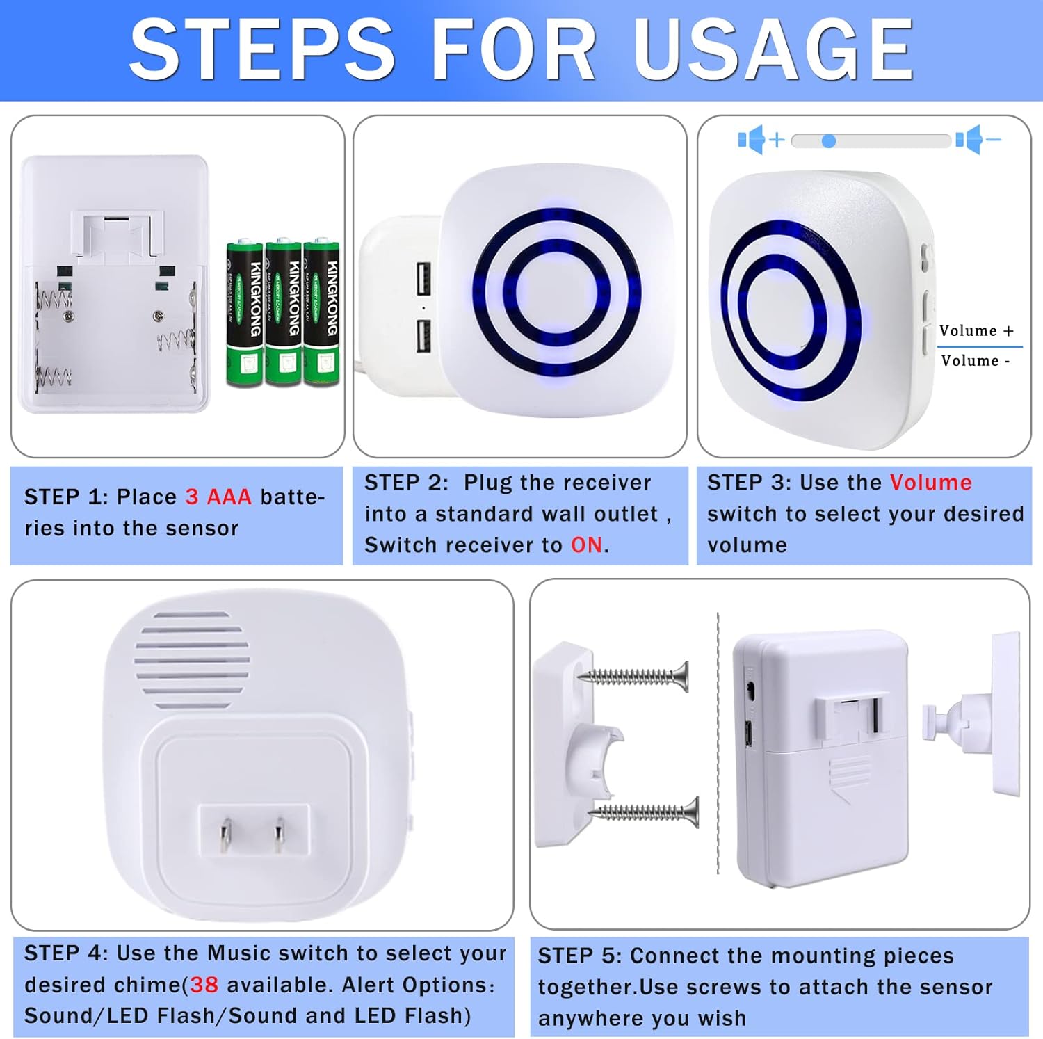 Alarm Pintu Sensor Gerak Nirka - Home Security Options ulasan dan harga