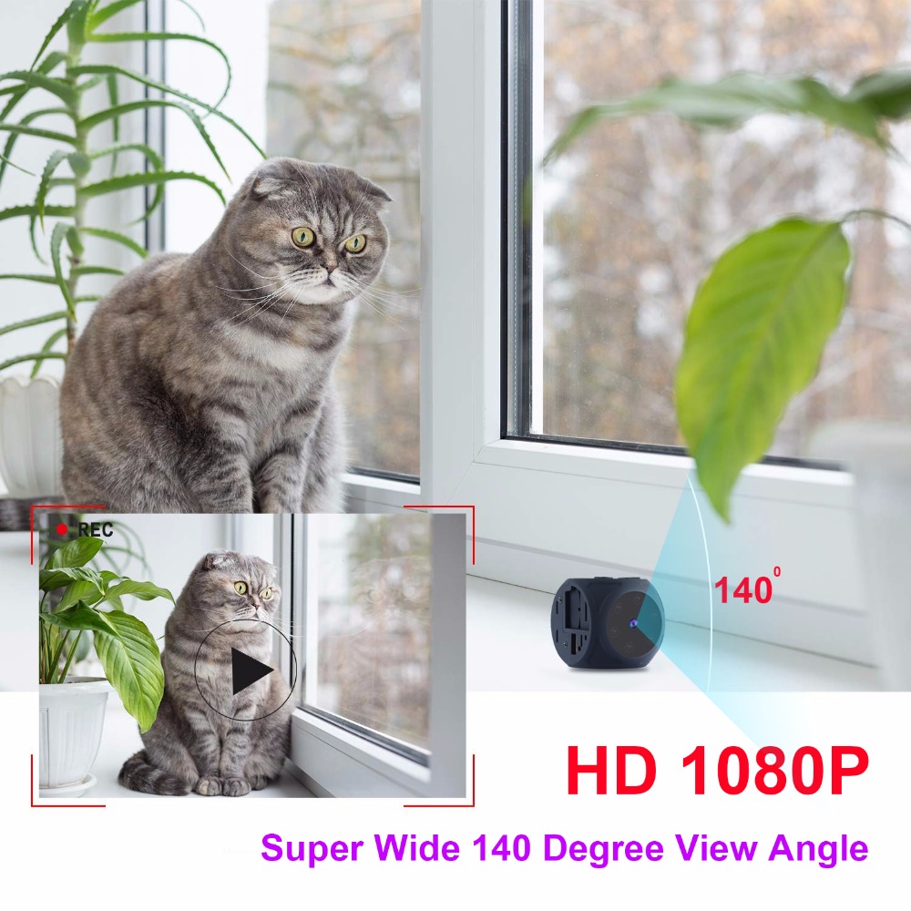 Kamera Mini HD 1080P portabel, - Home Security Hidden Cameras ulasan dan harga