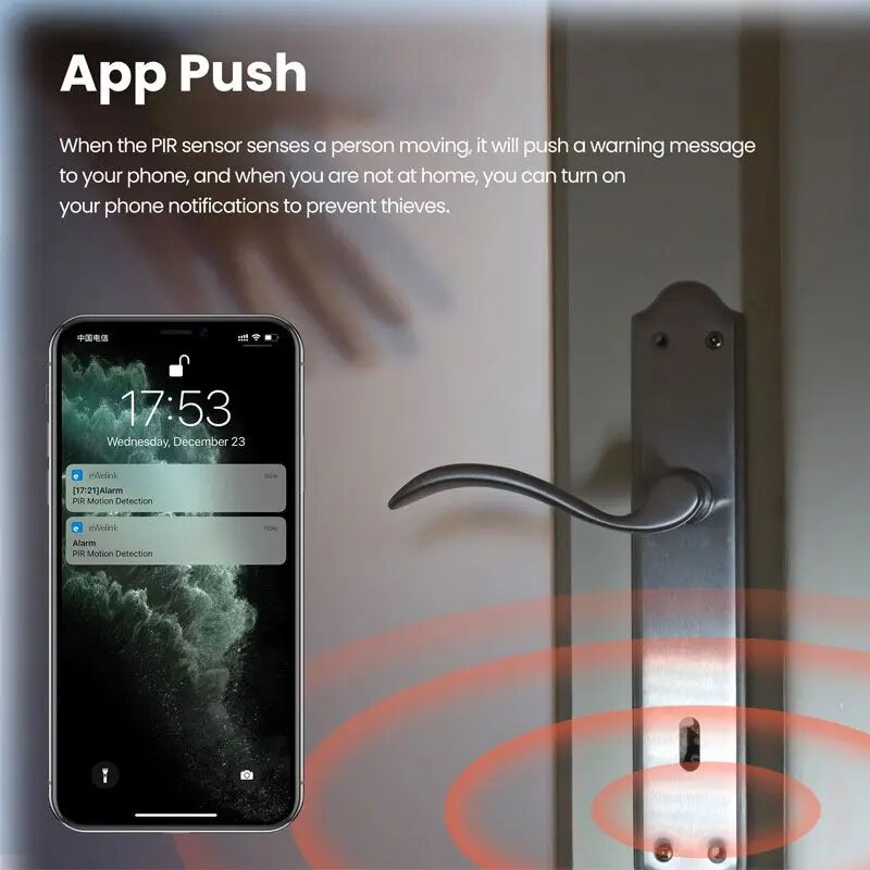 Zigbee Sensor gerak Mini PIR,  - Home Security Alarm ulasan dan harga