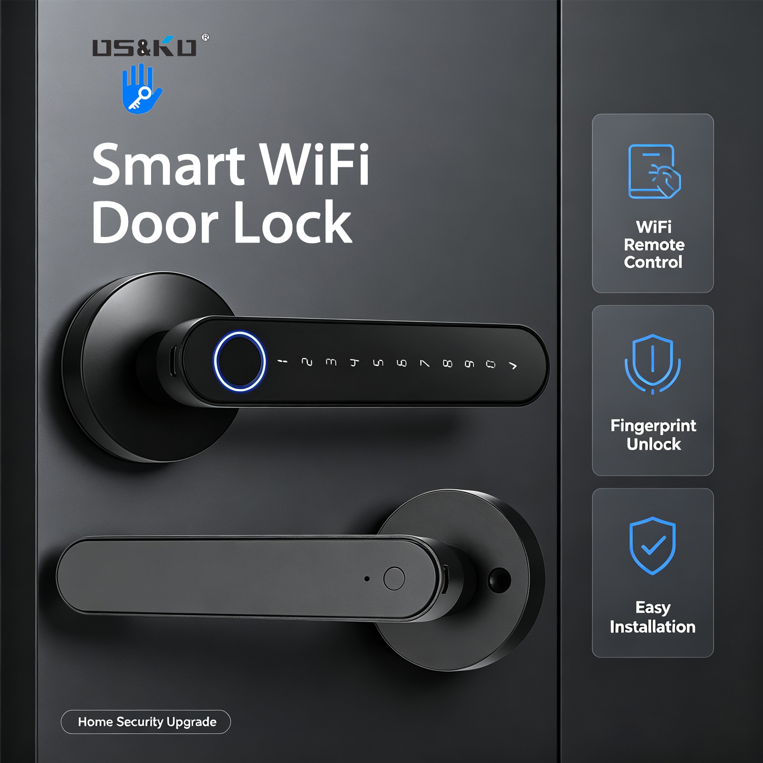 TTLock Smart Digital Door Lock - Home Security Keypad ulasan dan harga