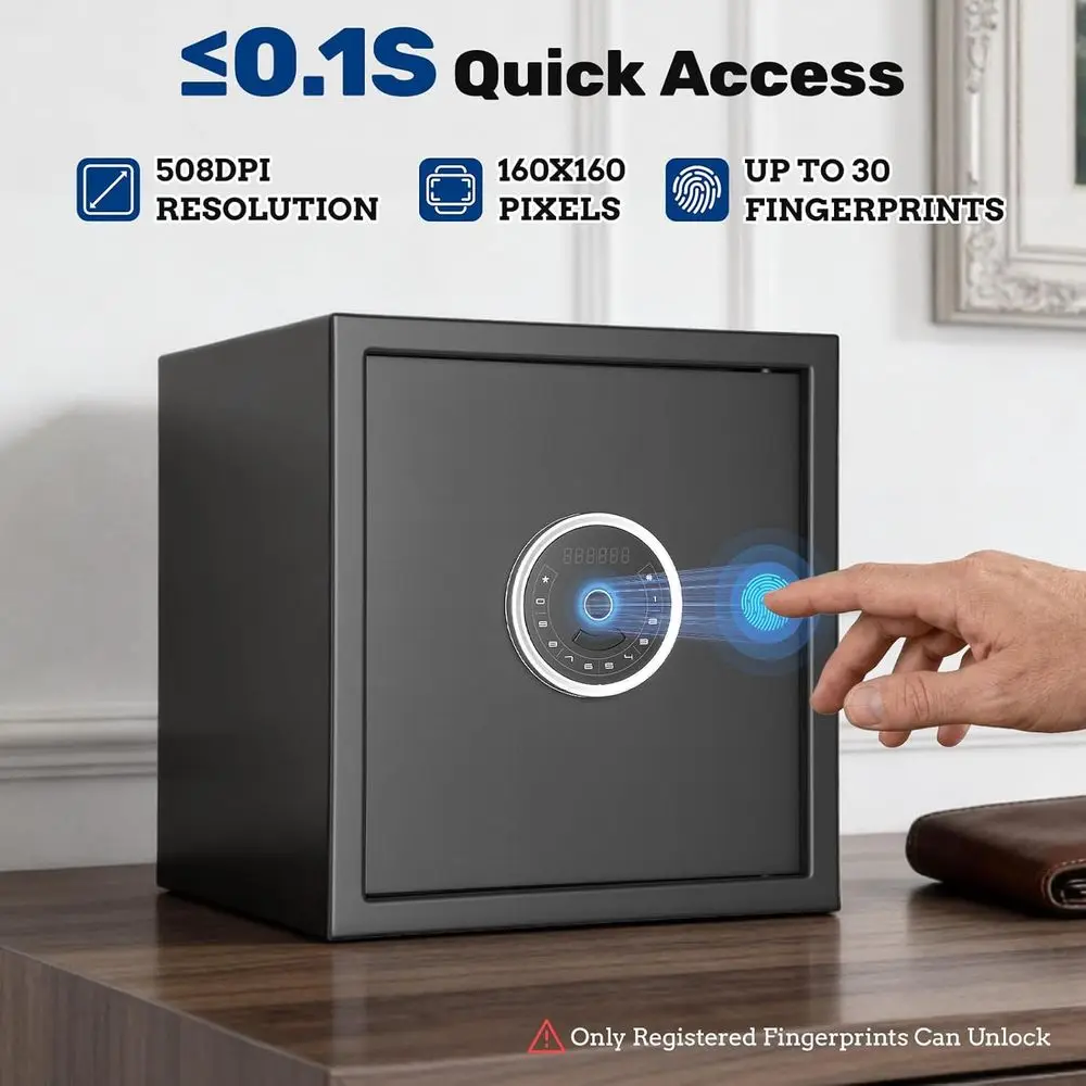 1.5 Brankas Biometrik Otomatis - Home Security Keypad ulasan dan harga