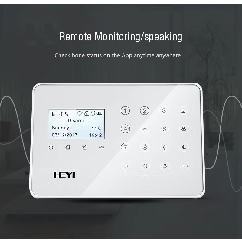 Sistem Alarm Rumah HEYI APP Ke - Home Security Options ulasan dan harga