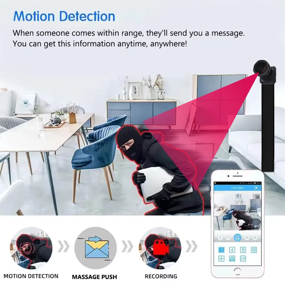 Versi Terbaru, Kamera Mini WiF - Home Security Hidden Cameras ulasan dan harga